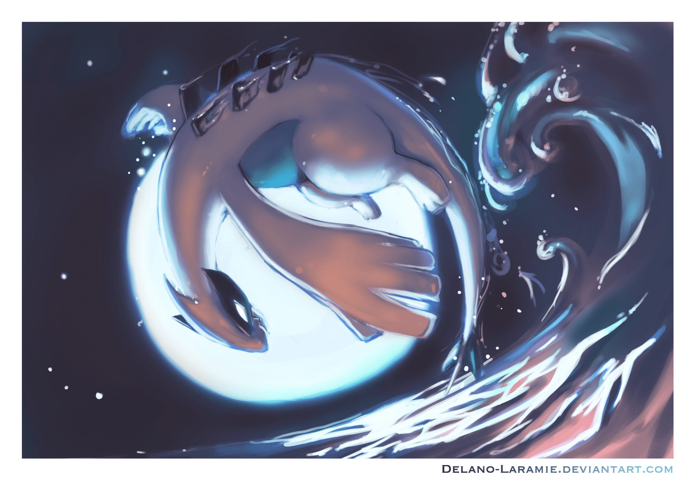 2352x1628 Lugiaémon Anime Image Board