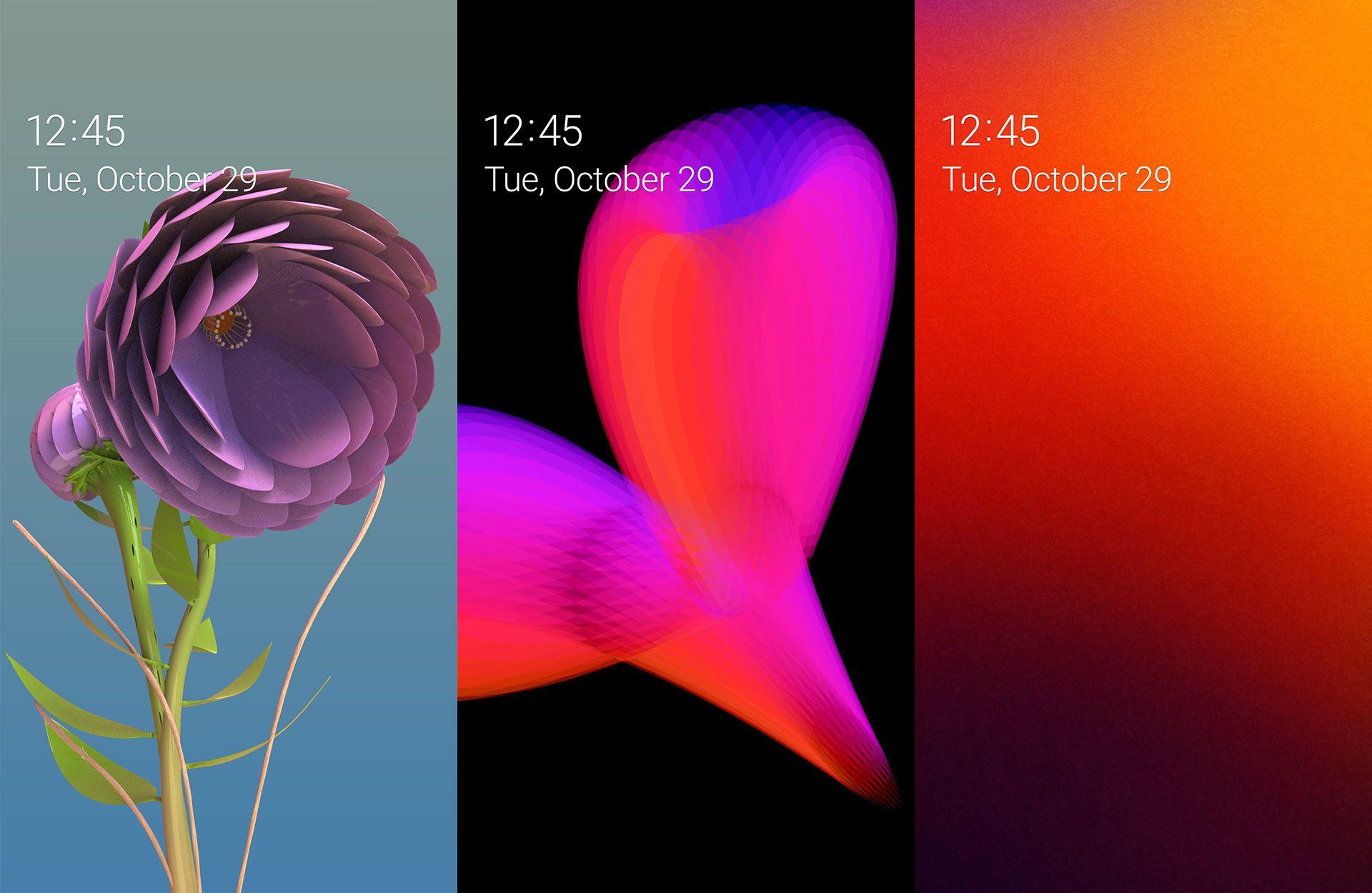 1920x1250 Top three wallpaper designs in the Samsung Mobile Design Competition