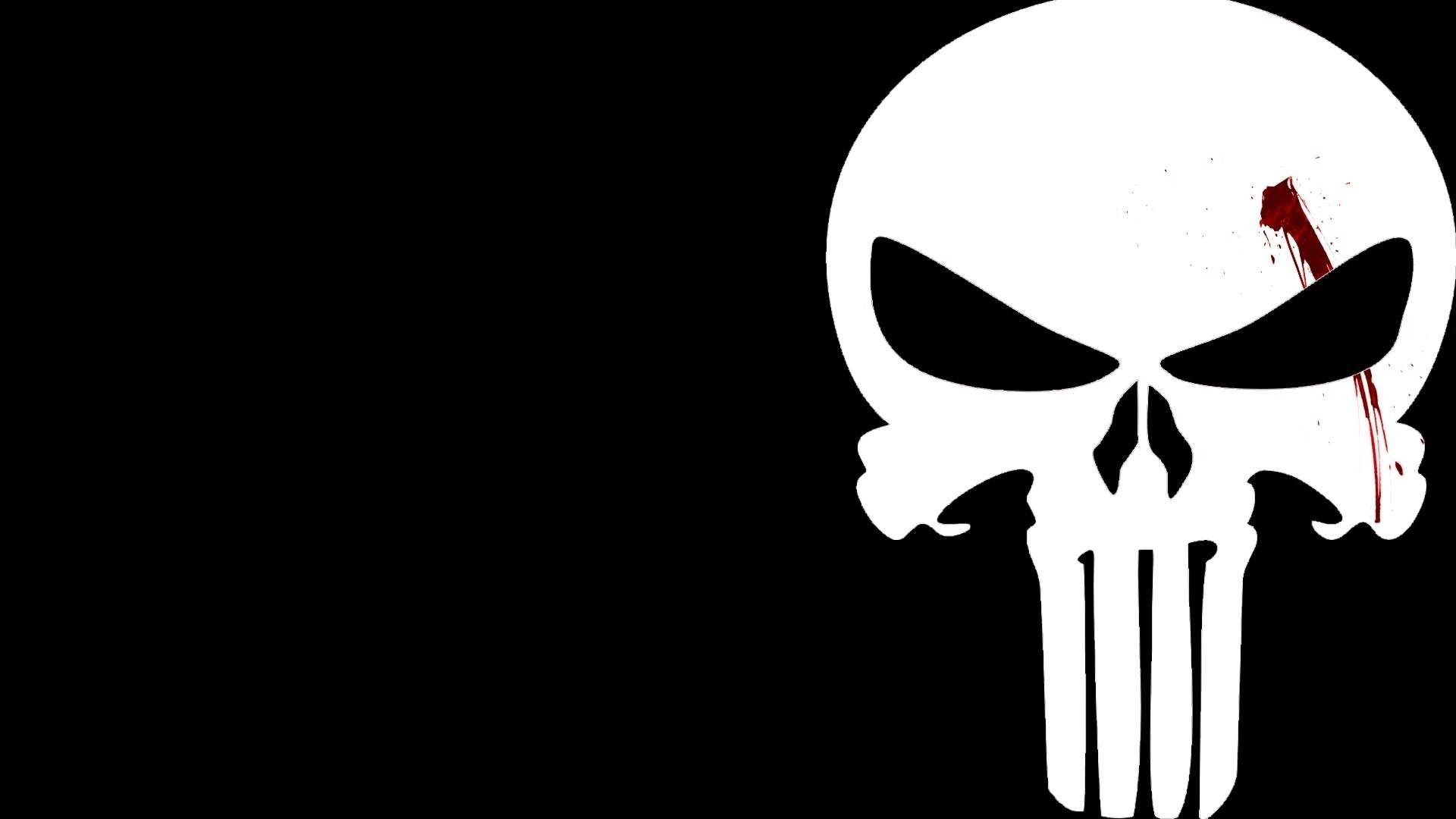1920x1080 Punisher Wallpaper Skull