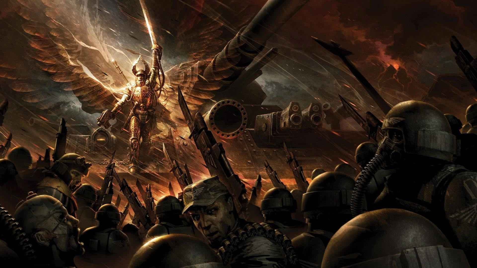 1920x1080 Warhammer 40K Imperial Guard Wallpaper