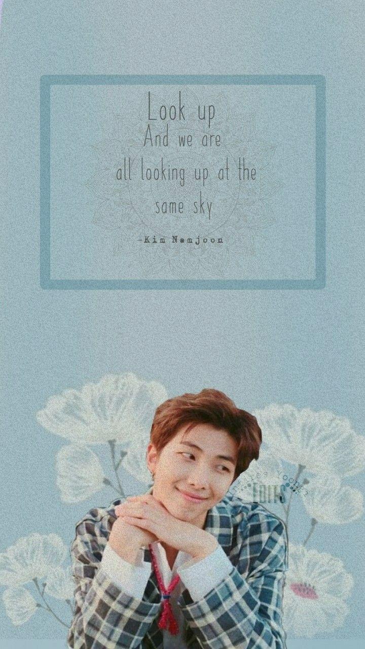 720x1280 Kim Nam Joon Aesthetic Wallpaper