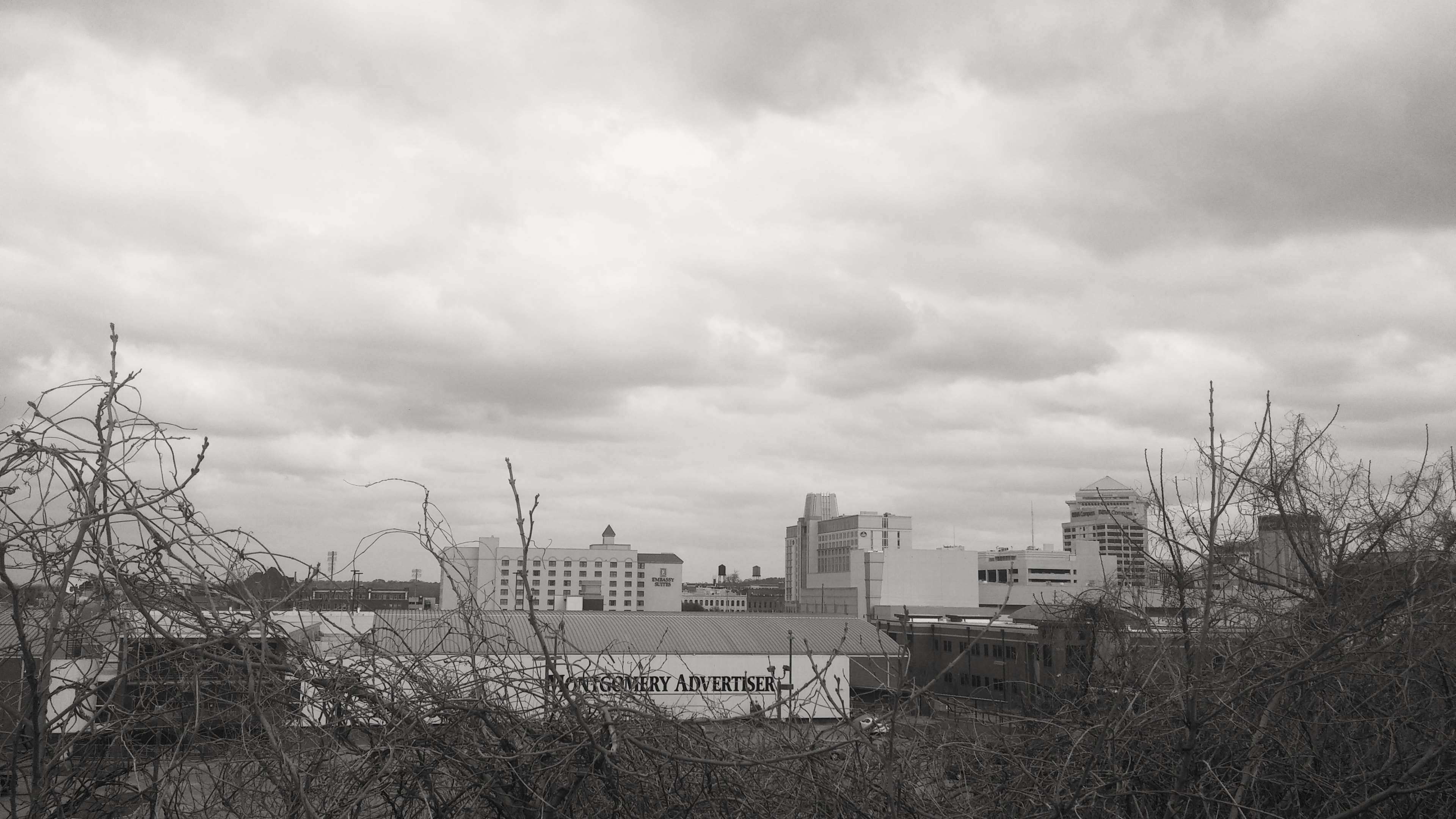 3840x2160 3840x2160 alabama, black, black and white, downtown