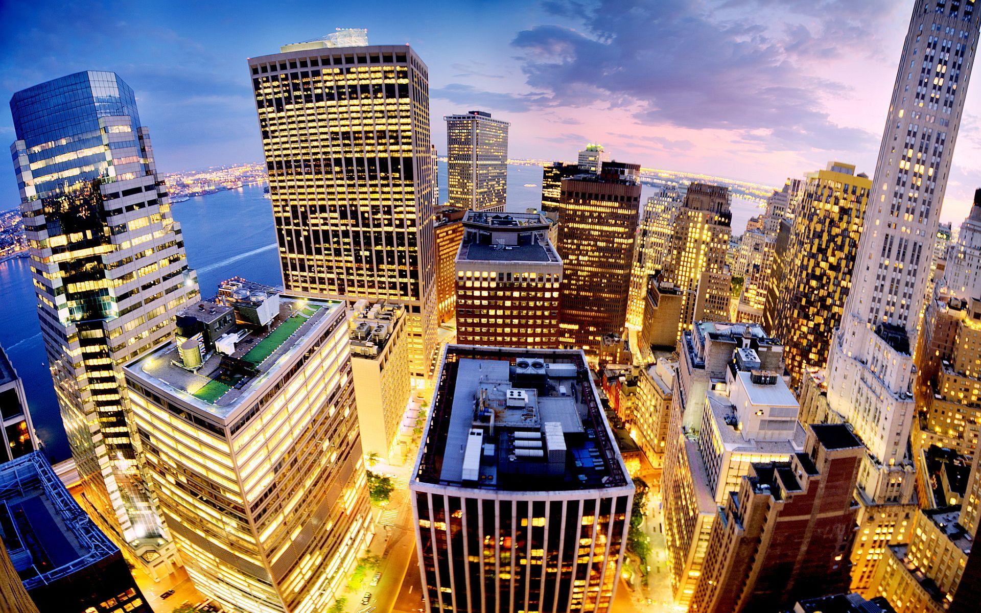 1920x1200 Lower manhattan new york wallpaperx1200