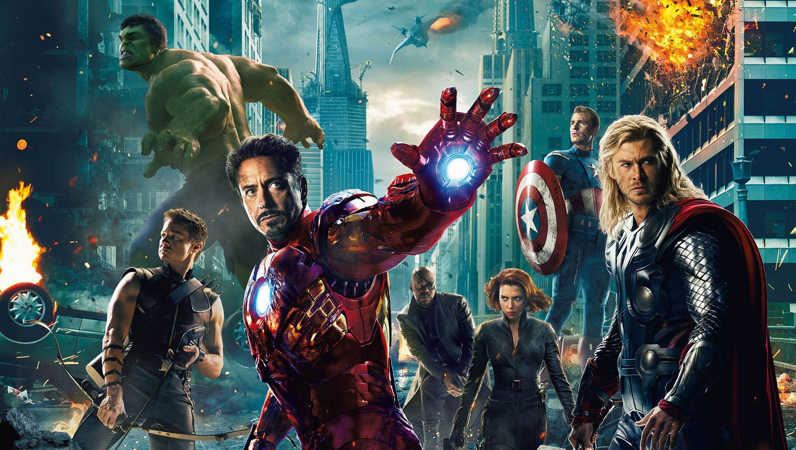 2552x1442 The Avengers (2012) Desktop Wallpaper