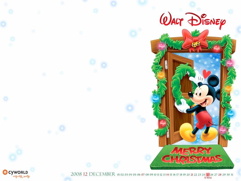 1024x768 Download Mickey Mouse Christmas Wallpaper 809 HD Wallpaper