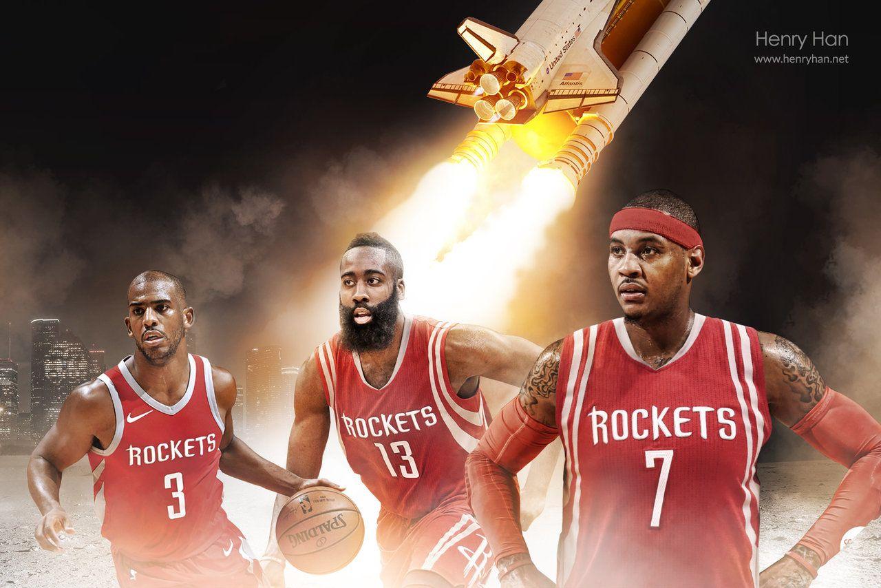 1280x854 Carmelo Anthony Houston Rockets Wallpaper