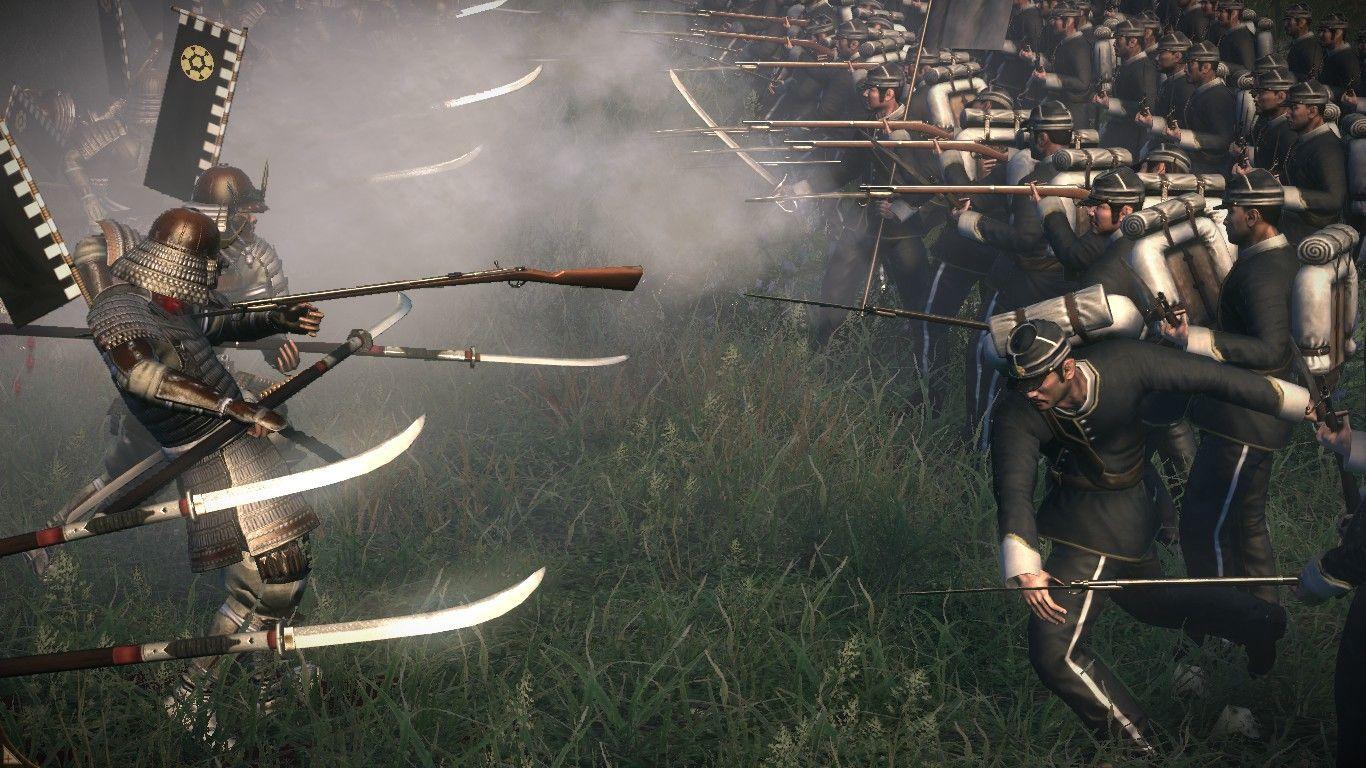 1366x768 How to properly use a musket [Total War: Shogun II]
