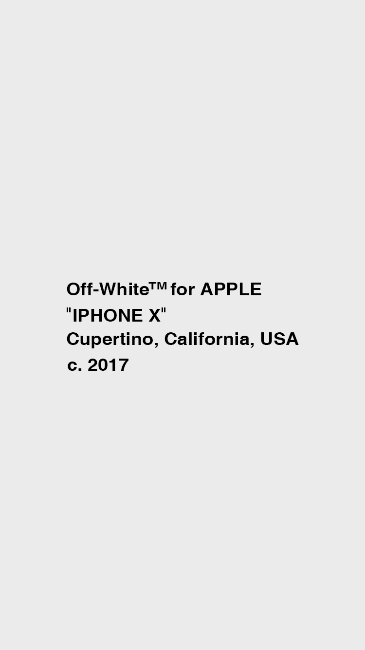 750x1334 Virgil Off White Phone Wallpaper