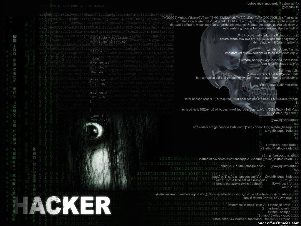 1024x768 hacking wallpaper