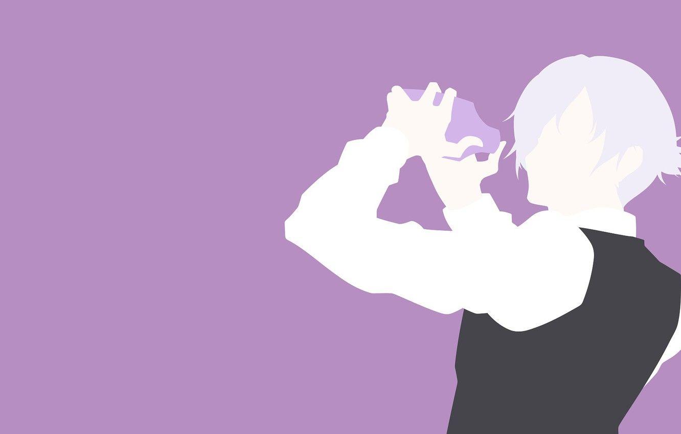 1332x850 Wallpaper Minimalism, guy, the bartender, Death Parade, Parade of death, Decim image for desktop, section сёнэн