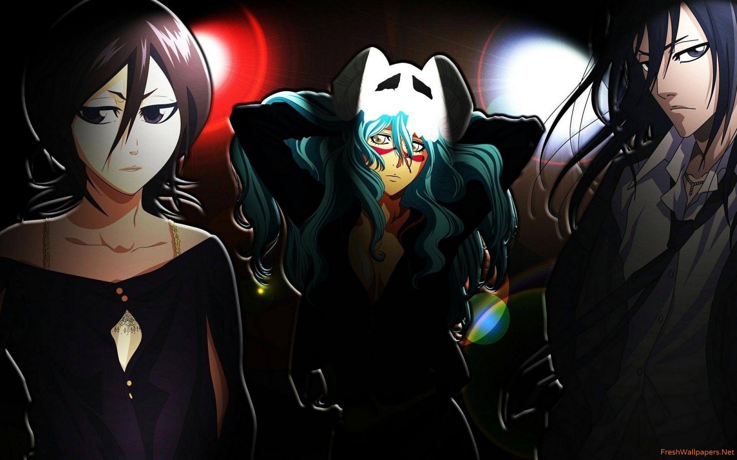 2560x1600 Rukia, Nelliel and Byakuya wallpaper