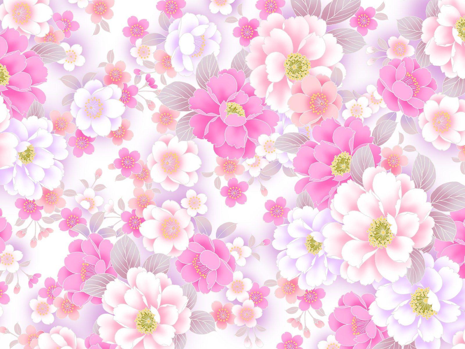 Pink Flower Desktop Wallpapers  Wallpaper Cave