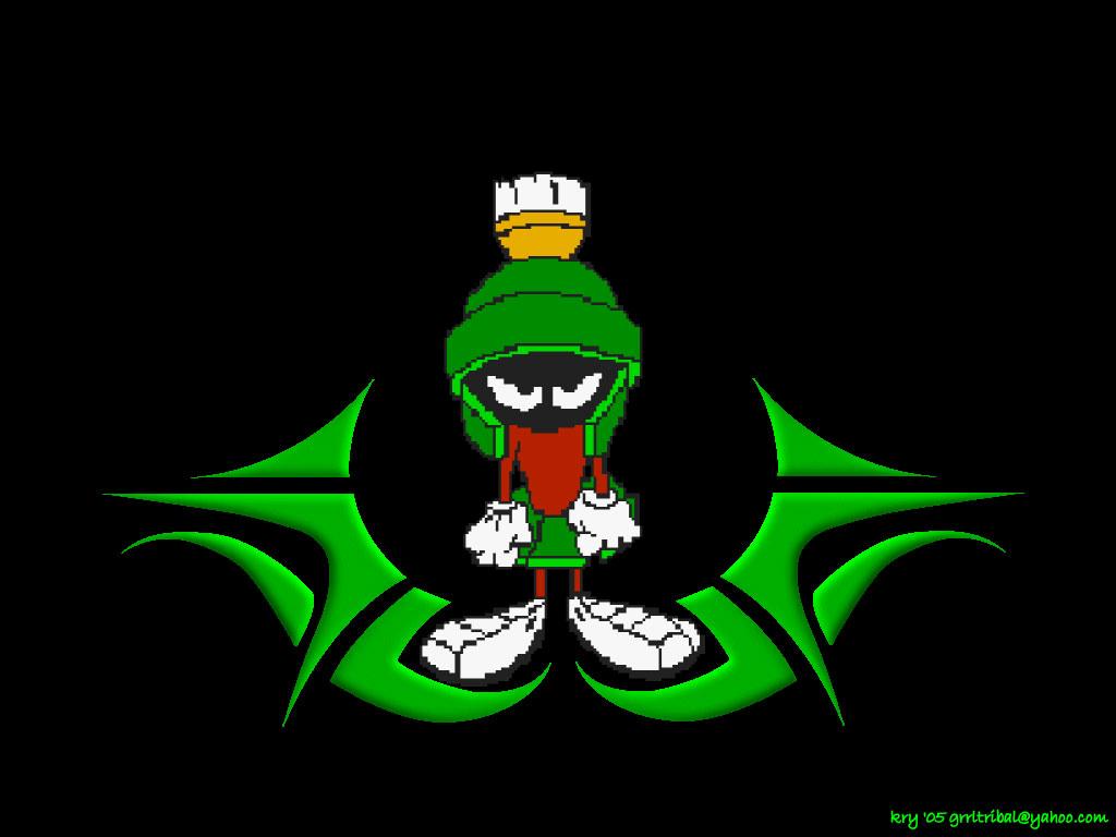 1024x768 Marvin The Martian Wallpaper