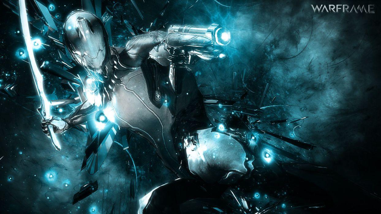 1244x700 WARFRAME Warrior Shooter Sci Fi Robot Wallpaperx1080