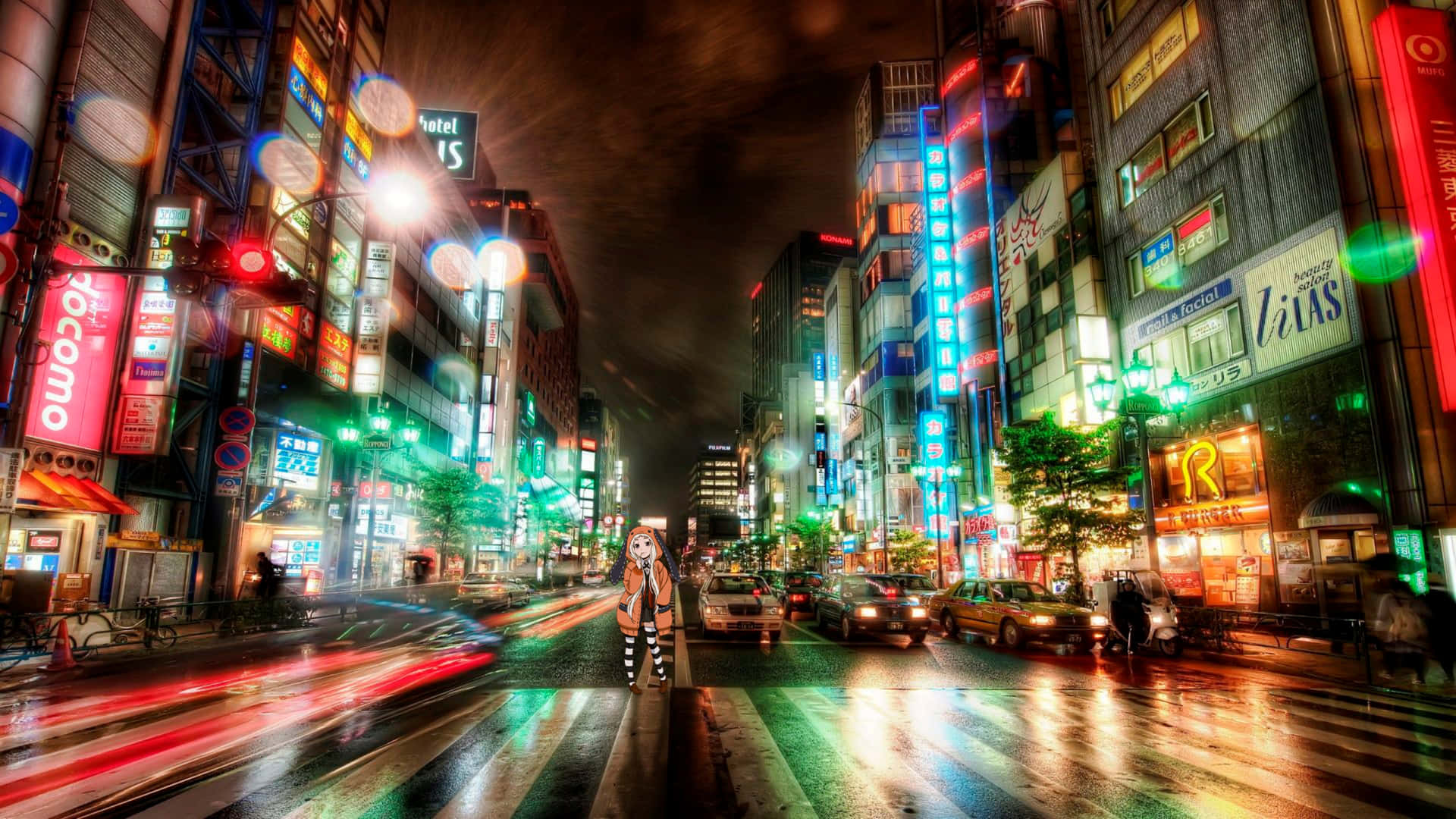 1920x1080 4k Anime Tokyo Wallpaper