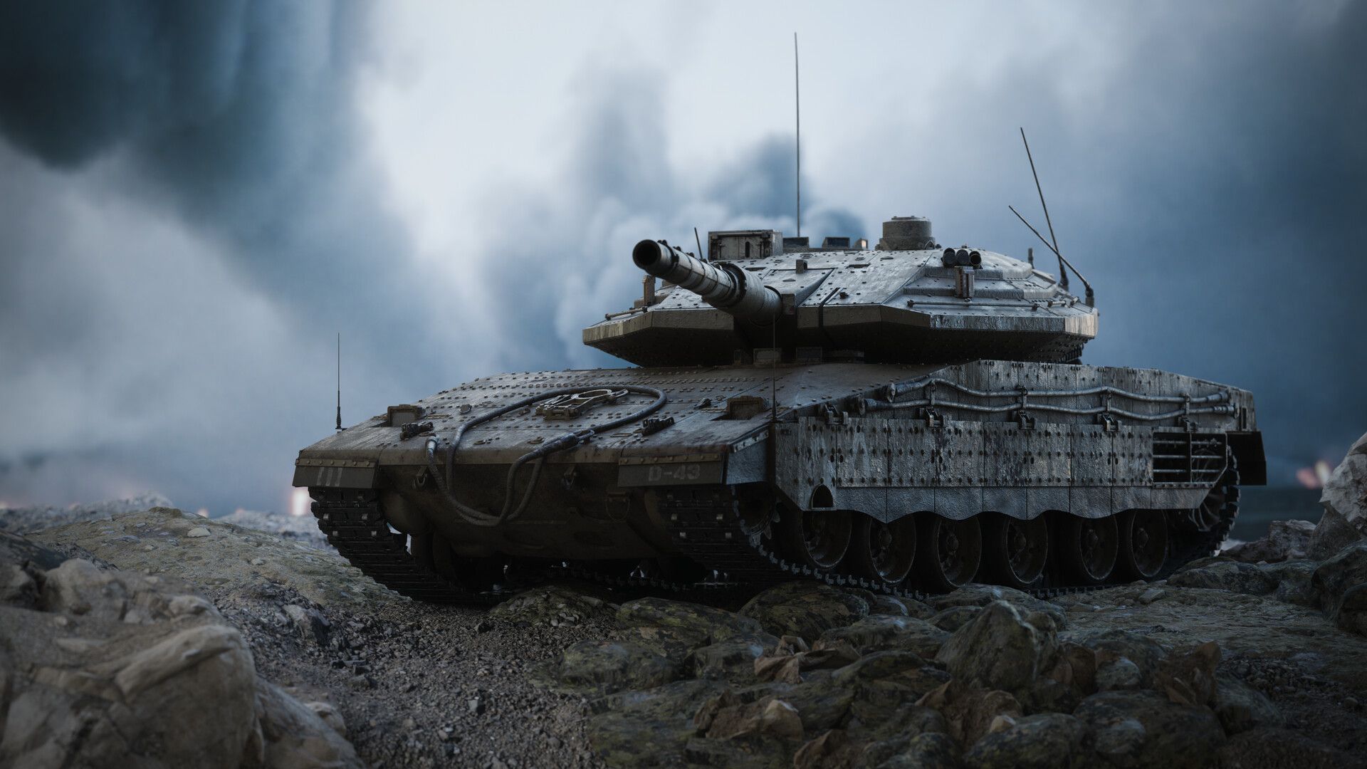 1920x1080 MBT Merkava MK IV