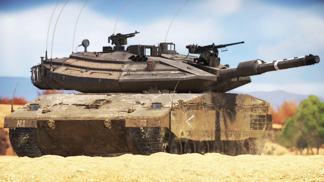 1280x720 Merkava Mk.4B Israeli Main Battle Tank