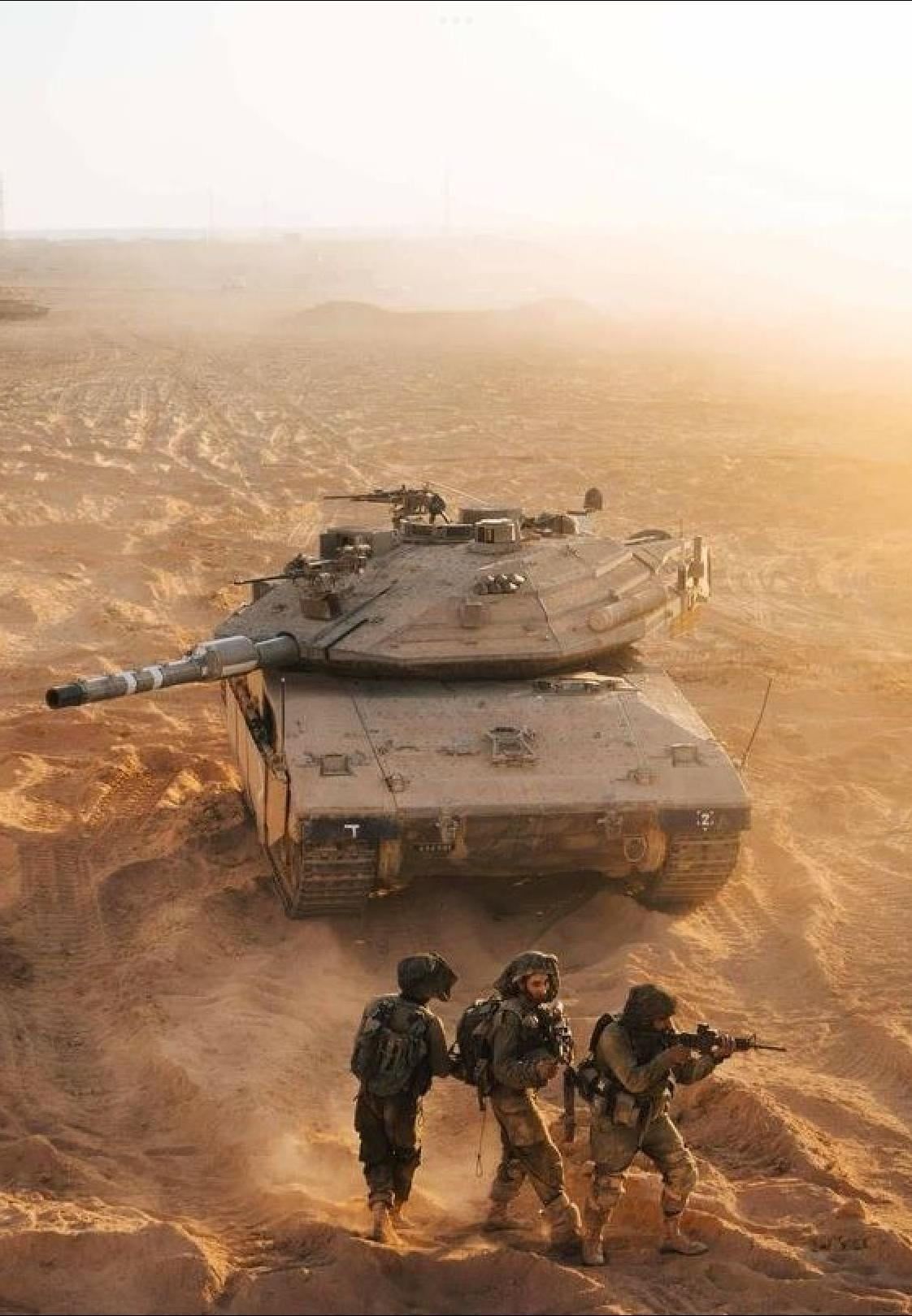 1122x1620 Merkava mk4 on golden sand day 17