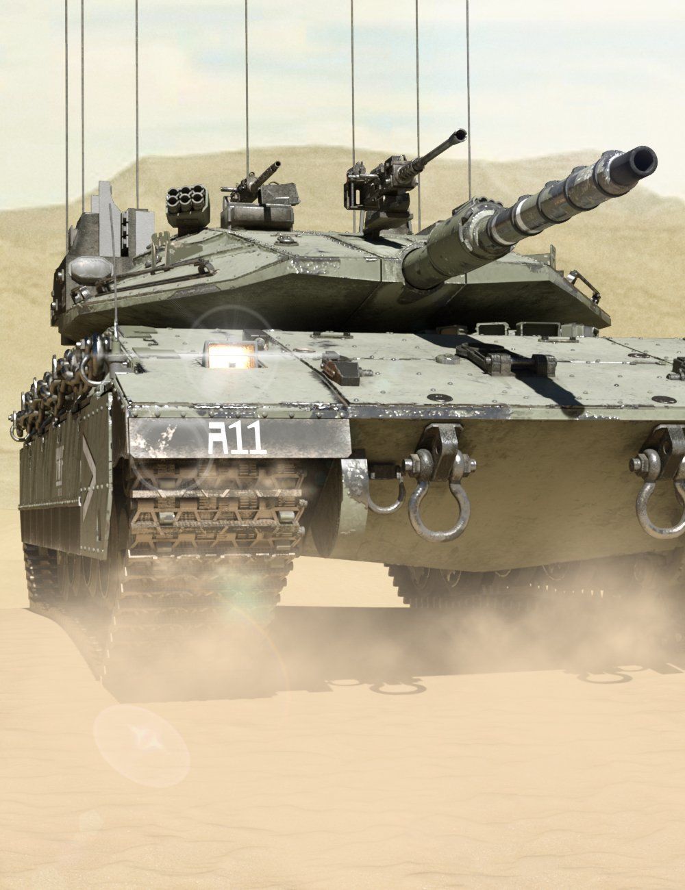 1000x1300 Merkava Tank
