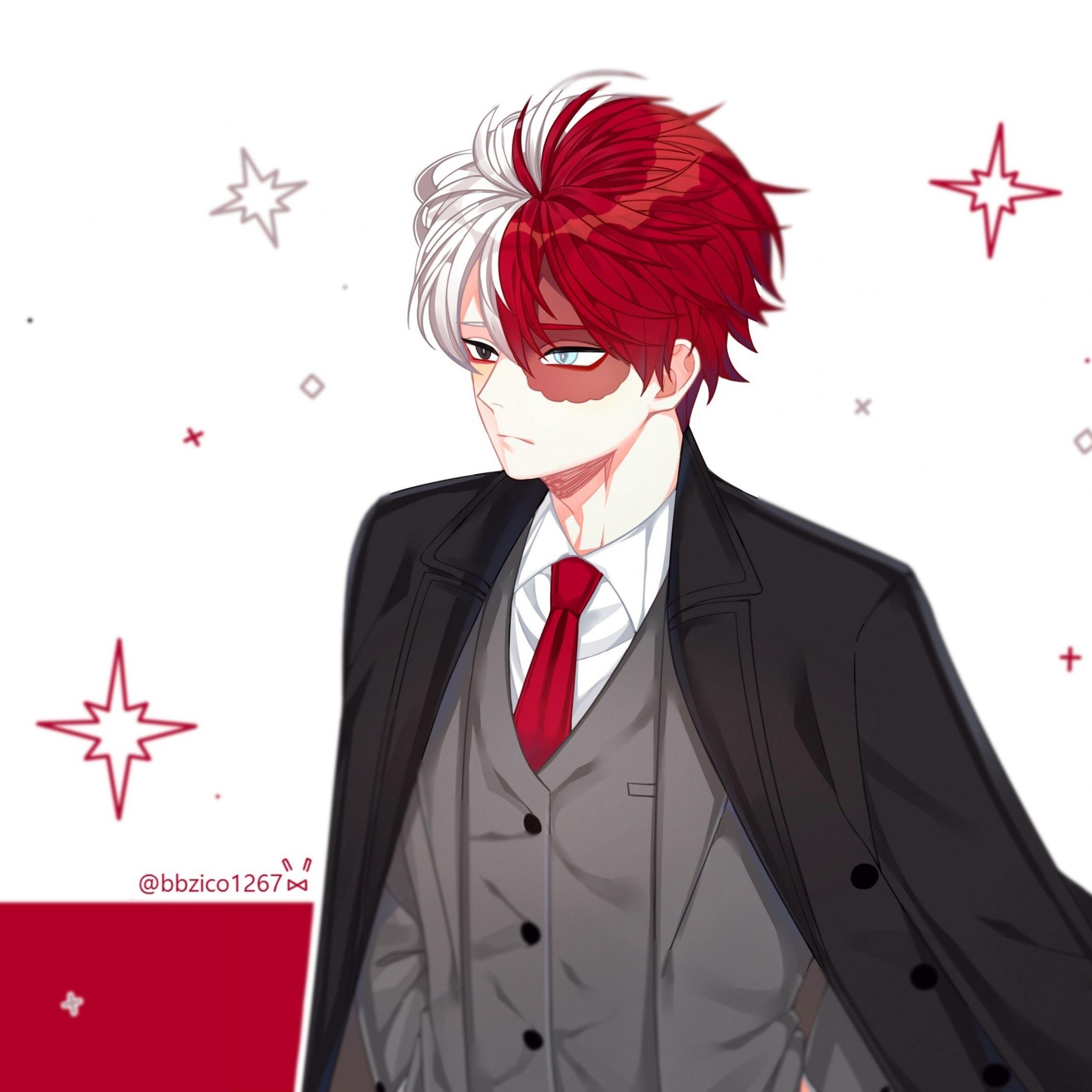 2248x2248 Download 2248x2248 wallpaper anime boy, artwork, my hero