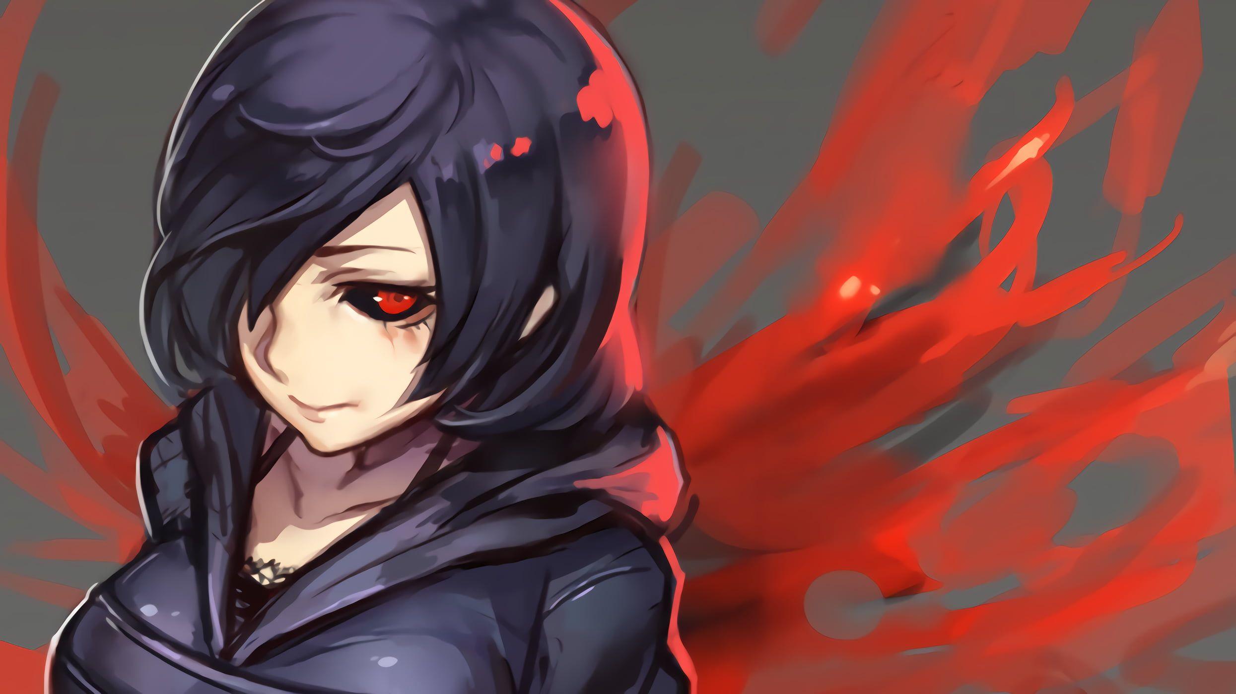 2490x1400 Blue Haired Female Anime Character Wallpaper, Anime, Tokyo