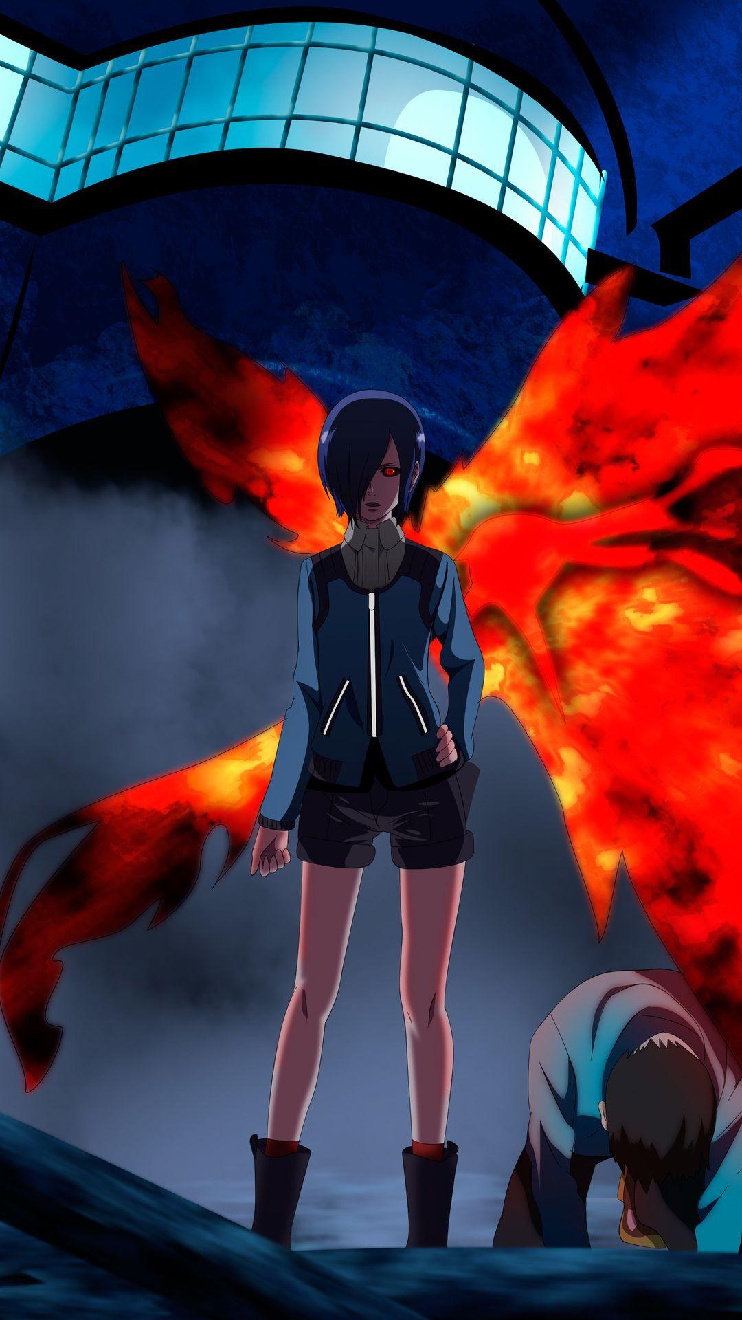 1080x1920 Tokyo Ghoul Touka Kirishima 5k iPhone 6s, 6 Plus