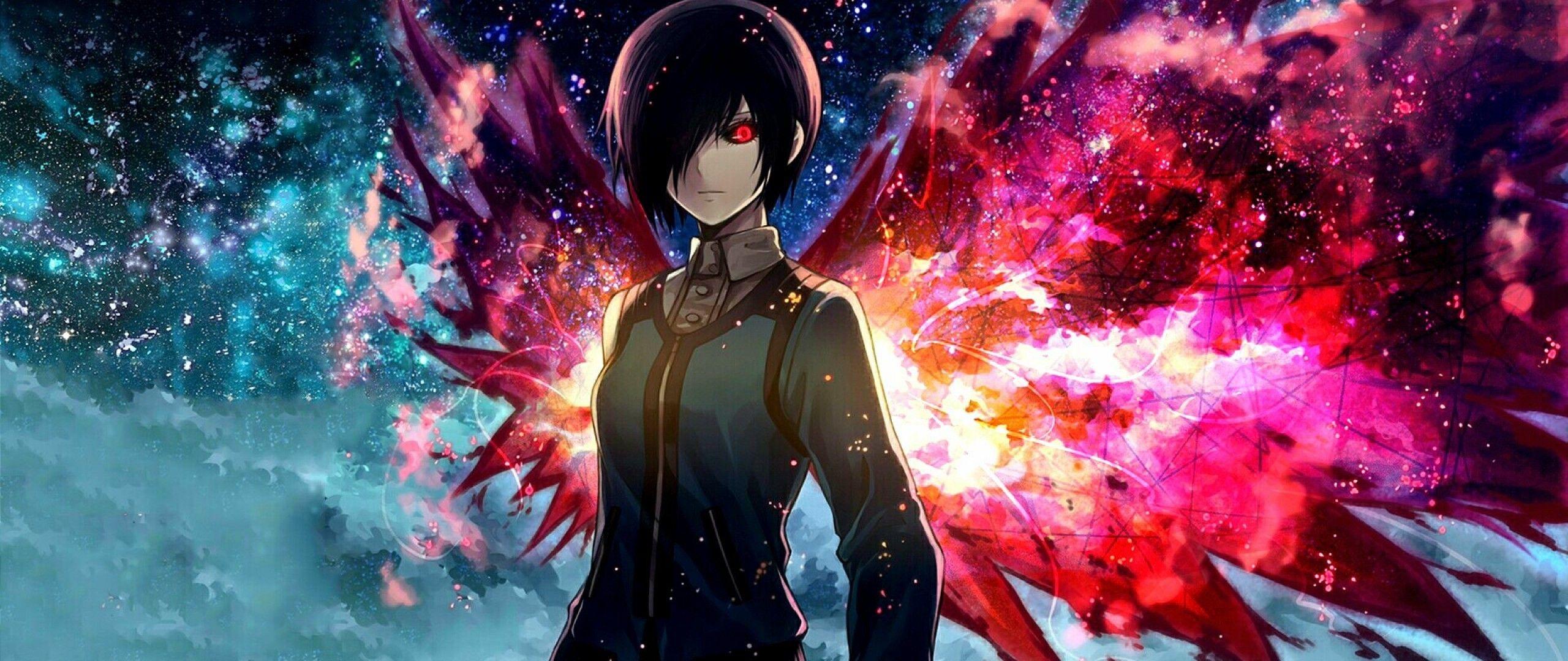 2560x1080 Tokyo Ghoul Touka Wallpaper