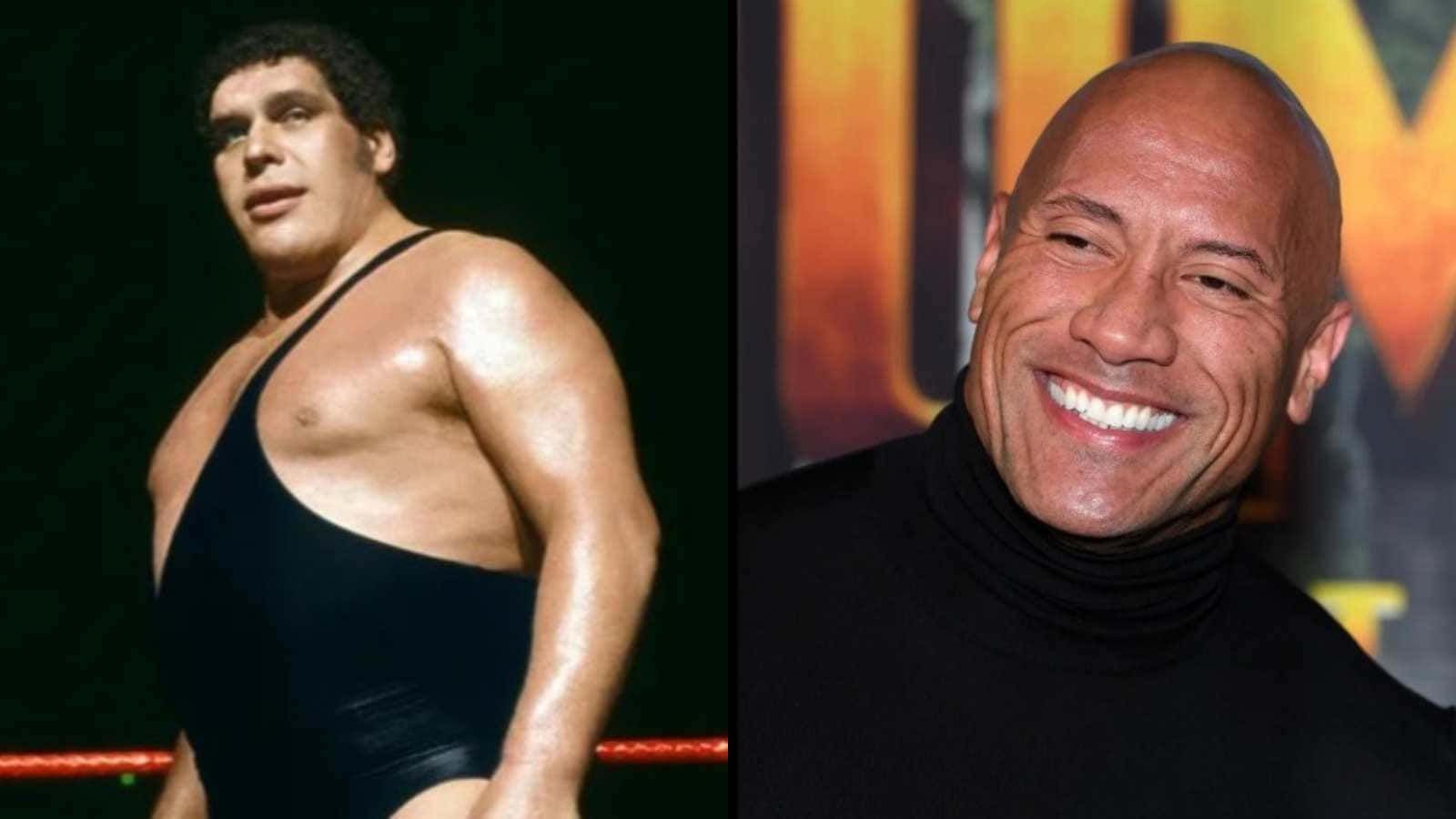 1600x900 Andre The Giant And The Rock Wallpaper