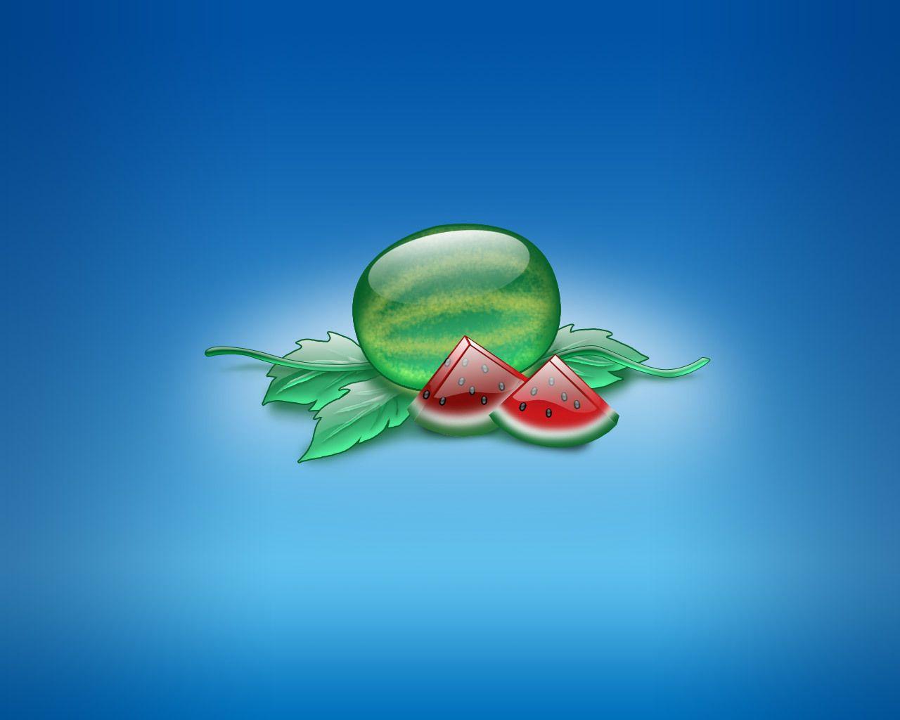 1280x1024 Cute Fruit Wallpaper