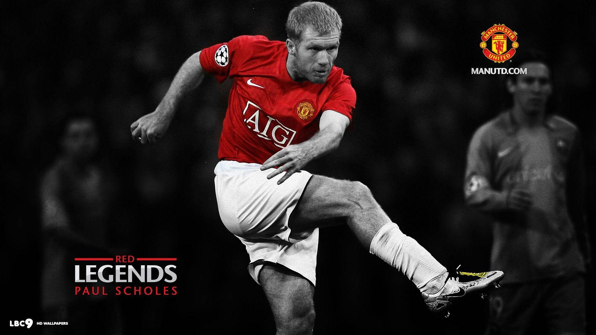 1920x1080 Paul Scholes Wallpaper