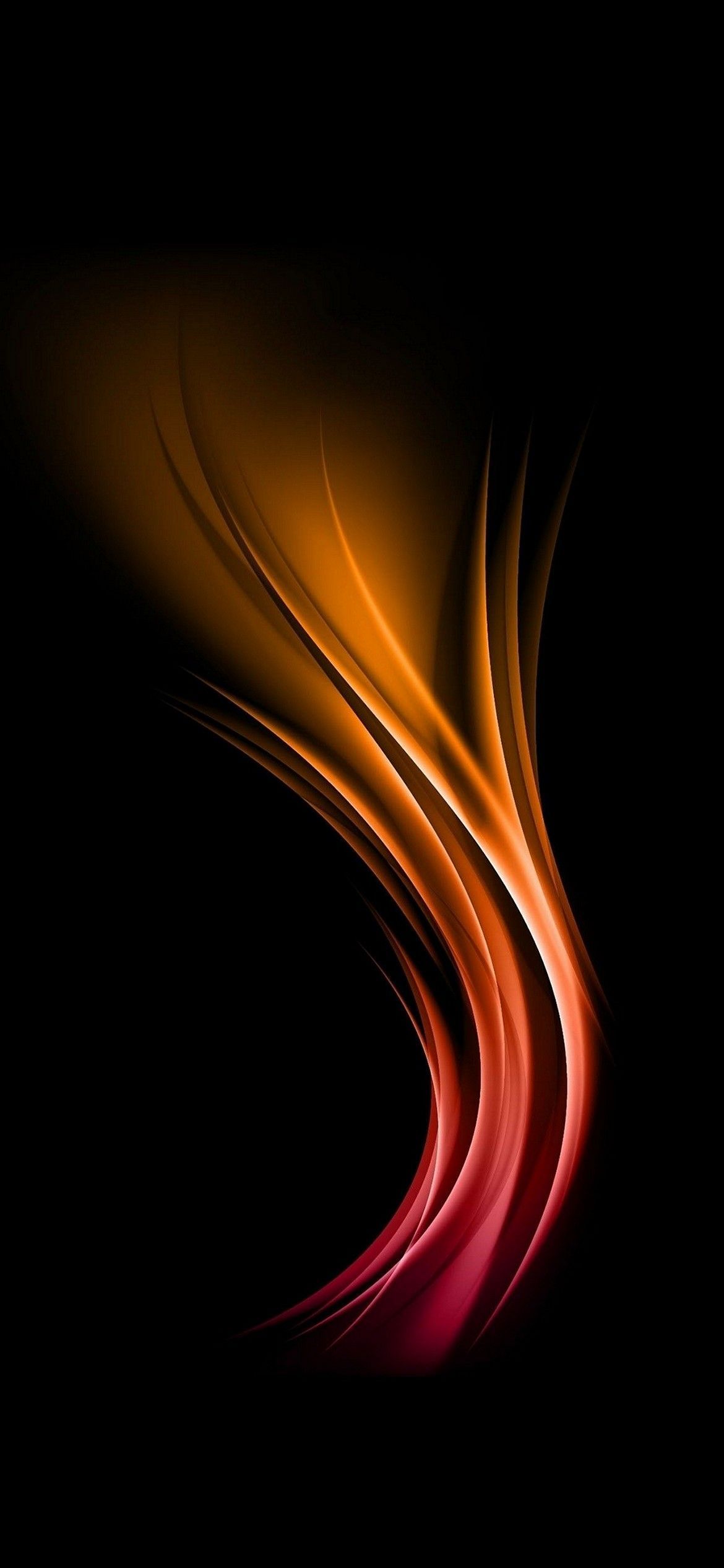 1170x2532 iPhone Black Wallpaper