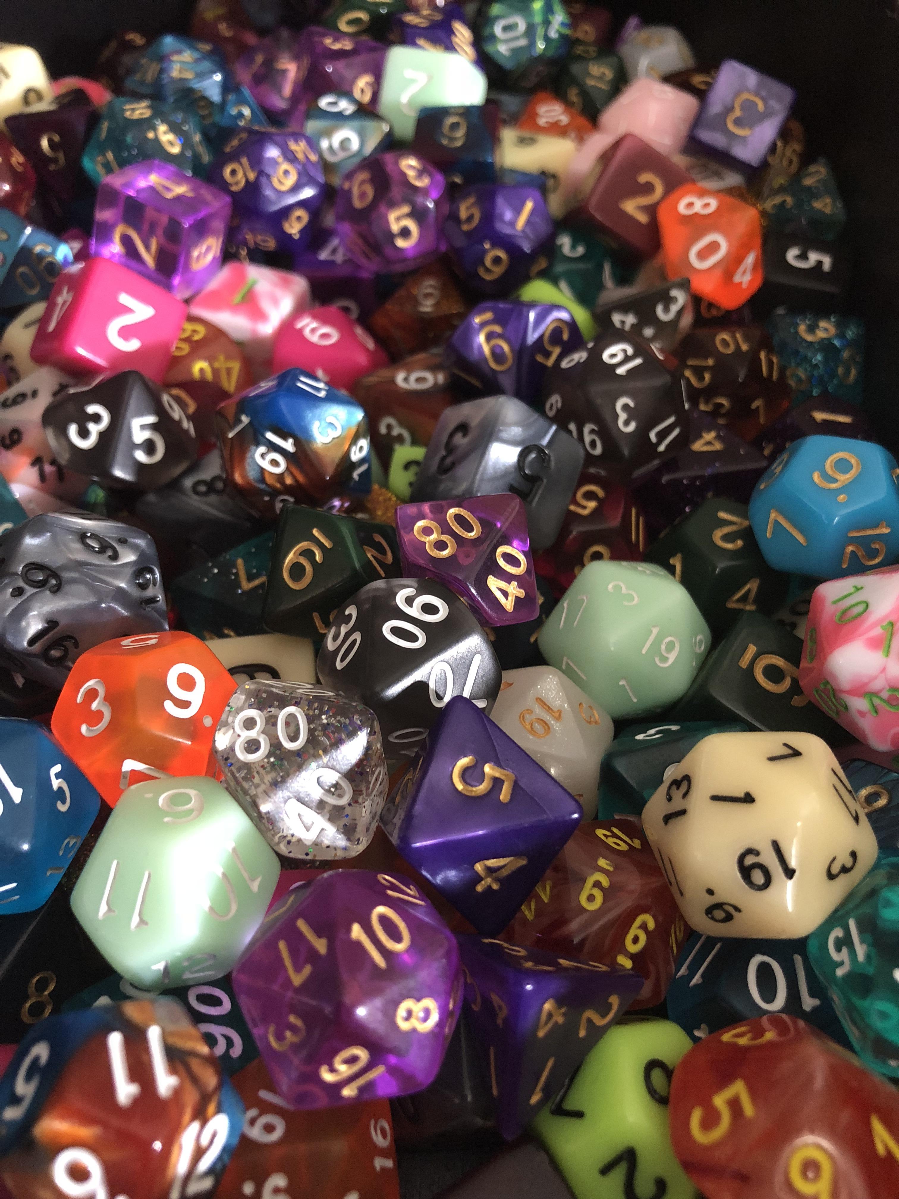 3024x4032 Some of my dice collection. Used this