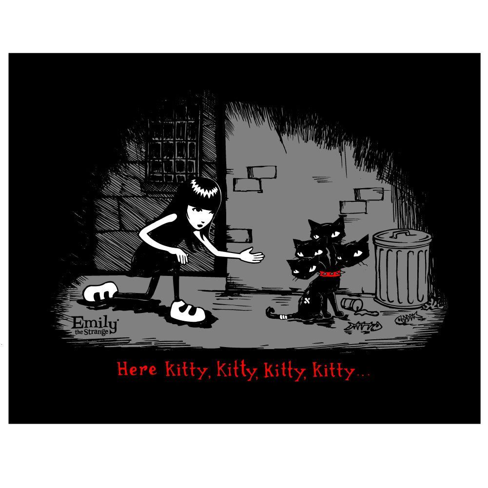 1001x1001 Here Kitty Kitty Kitty Kitty 11x14