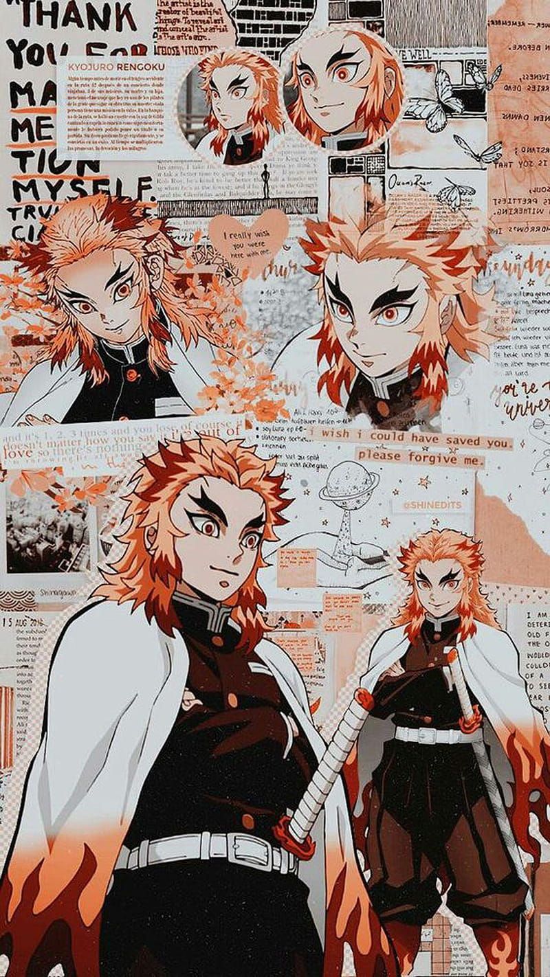 800x1422 Rengoku Kyojuro, HD phone wallpaper