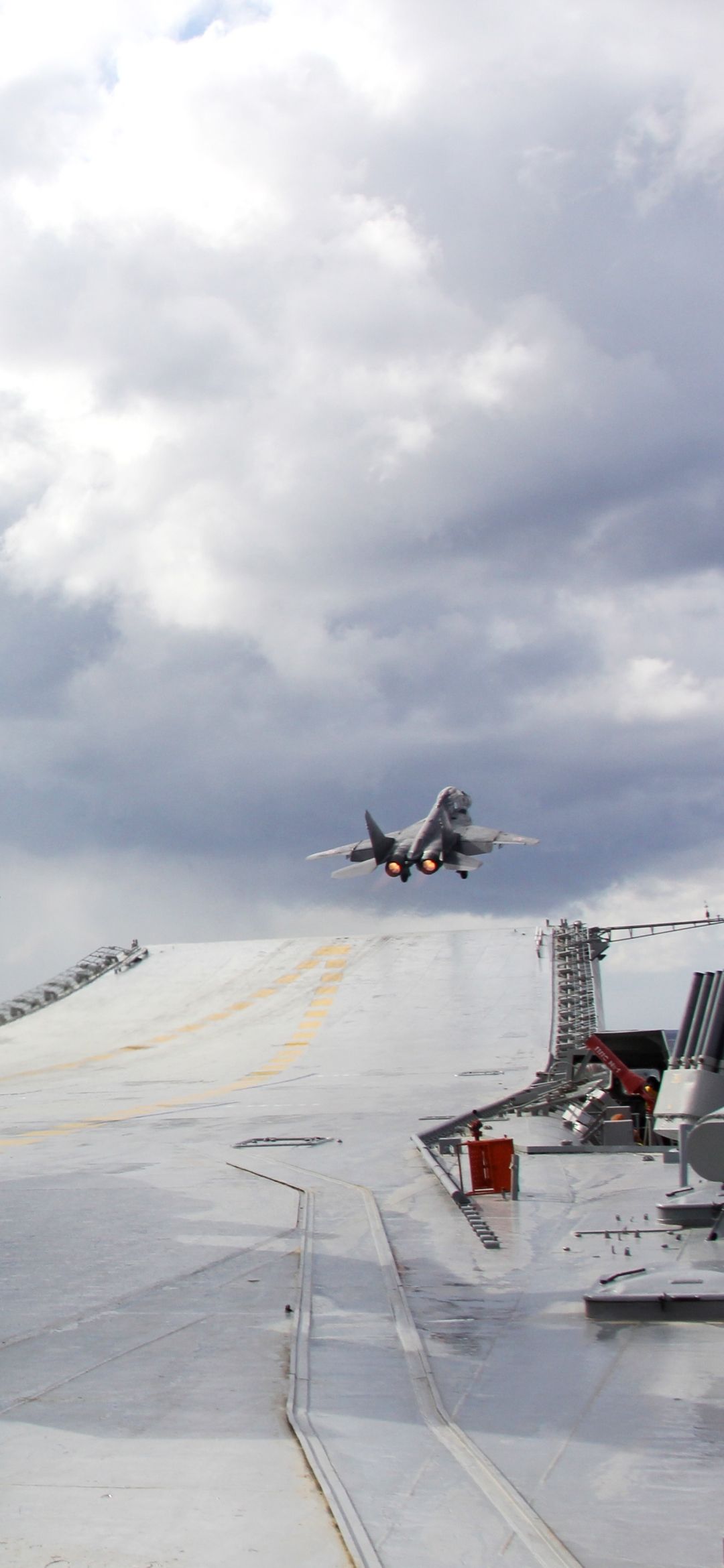 1080x2340 Download Sukhoi Su 33 wallpaper