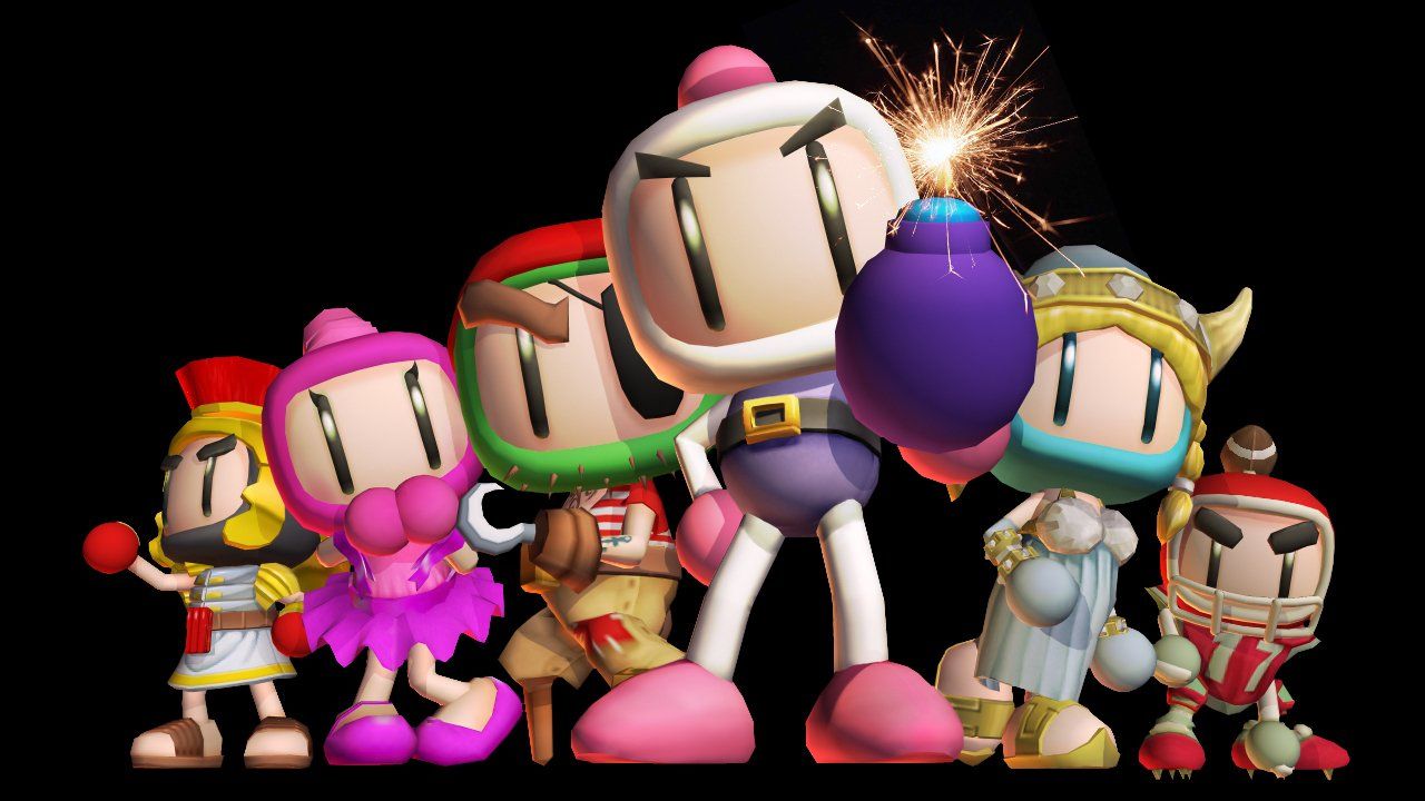 1280x720 Download Video Game Bomberman Art