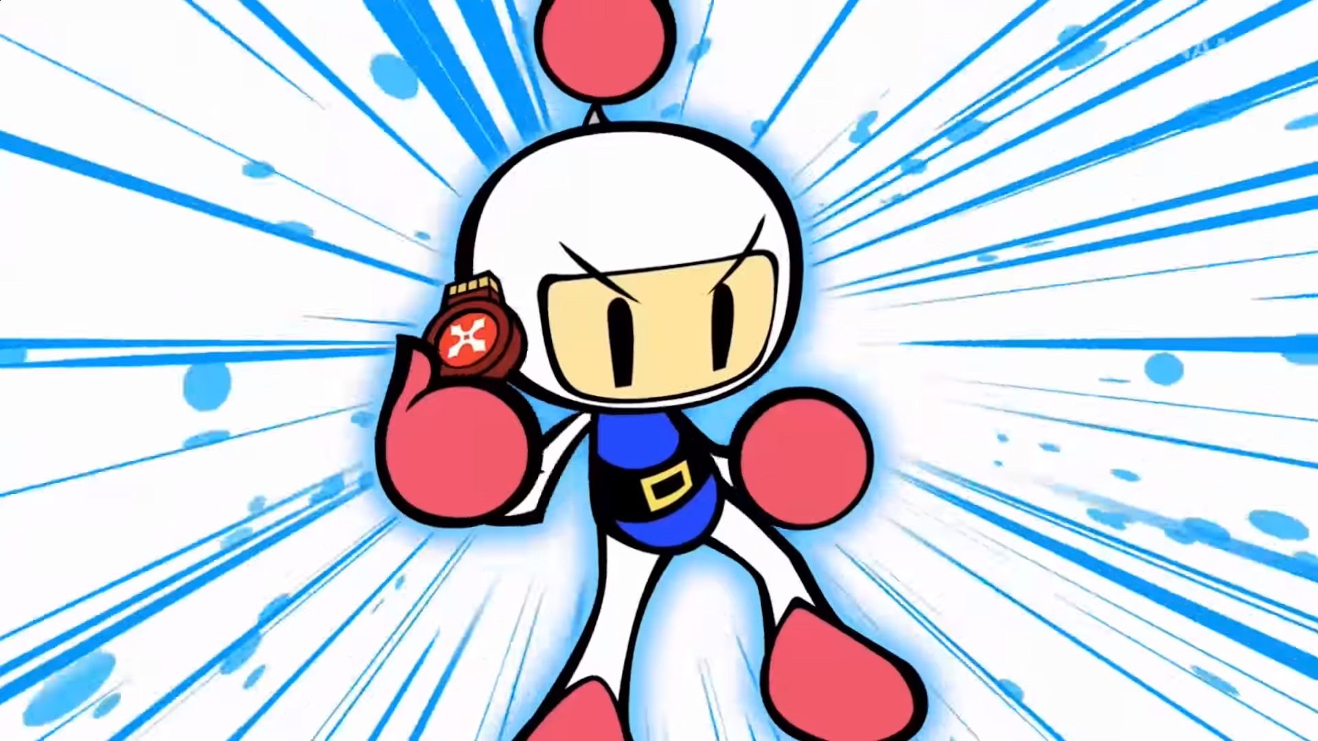 1920x1080 Super Bomberman R's Bombers are at it