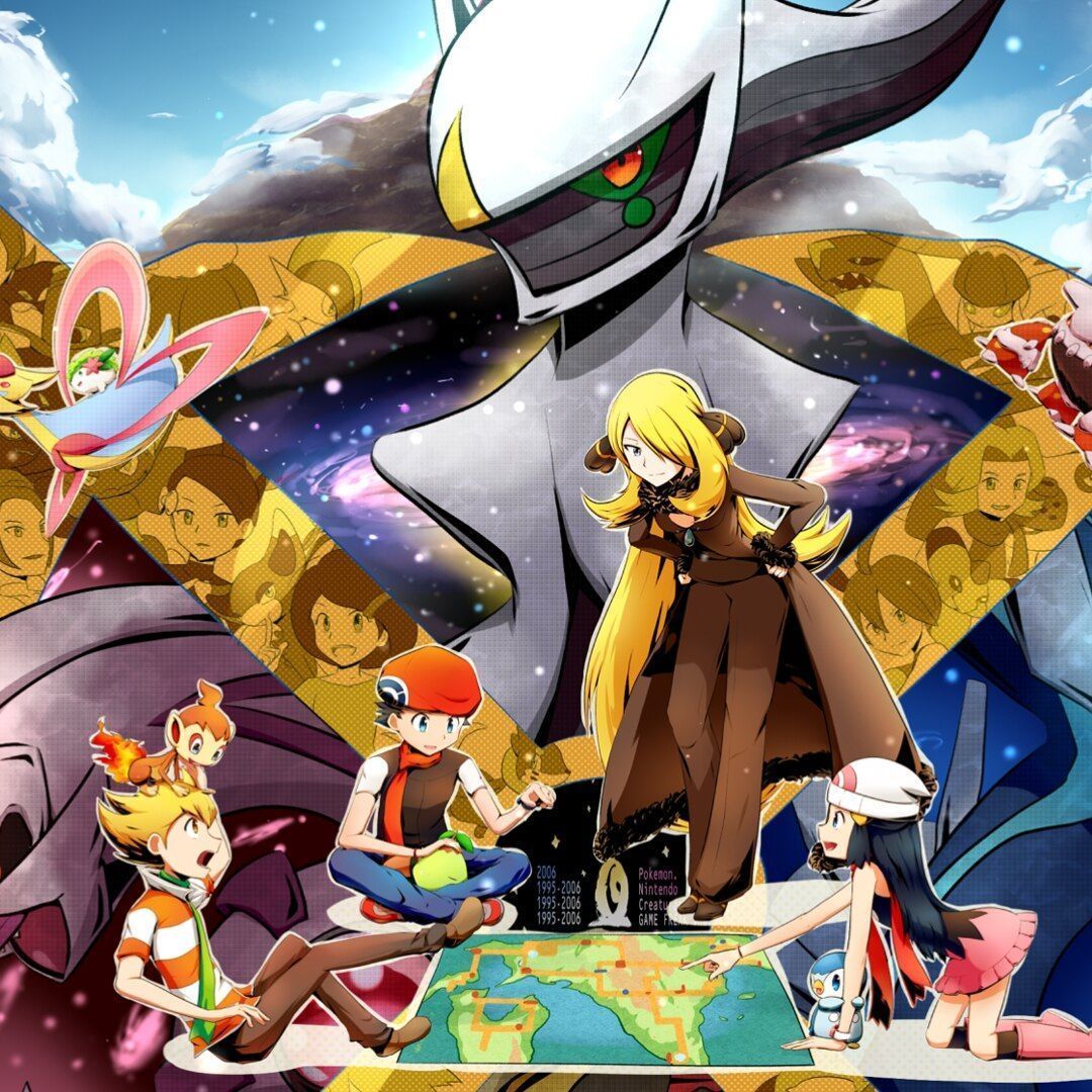 1080x1080 Steam Workshop::Pokemon Sinnoh Wallpaper