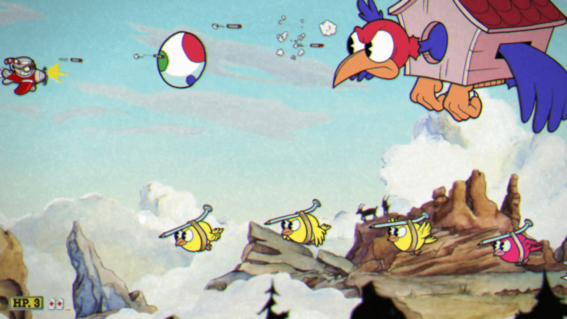 1920x1080 Cuphead boss guide: Wally Warbles