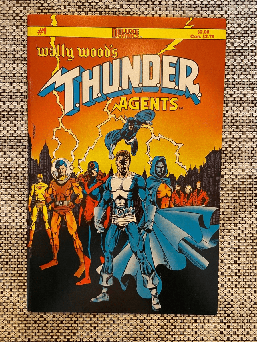 900x1200 T.H.U.N.D.E.R. Agents Comic Book