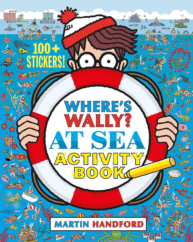 799x1000 Where's Wally? At Sea: Activity Book