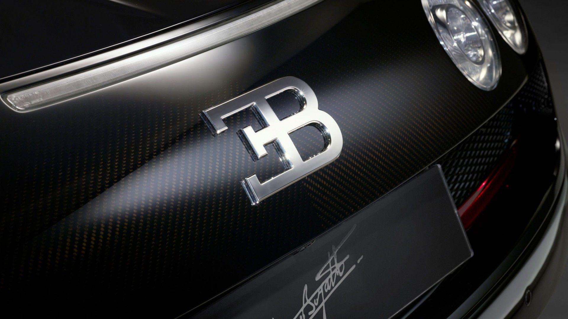 1920x1080 Bugatti Logo Wallpaper