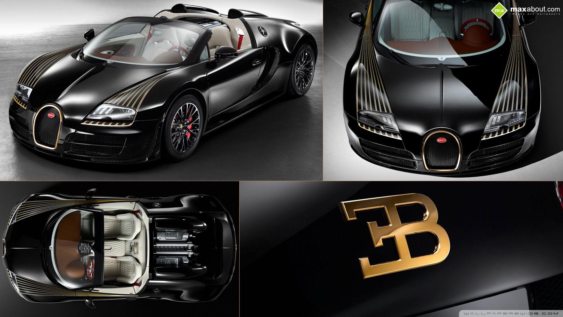 1920x1080 Bugatti Veyron Black Bess ❤ 4K HD Desktop Wallpaper for 4K