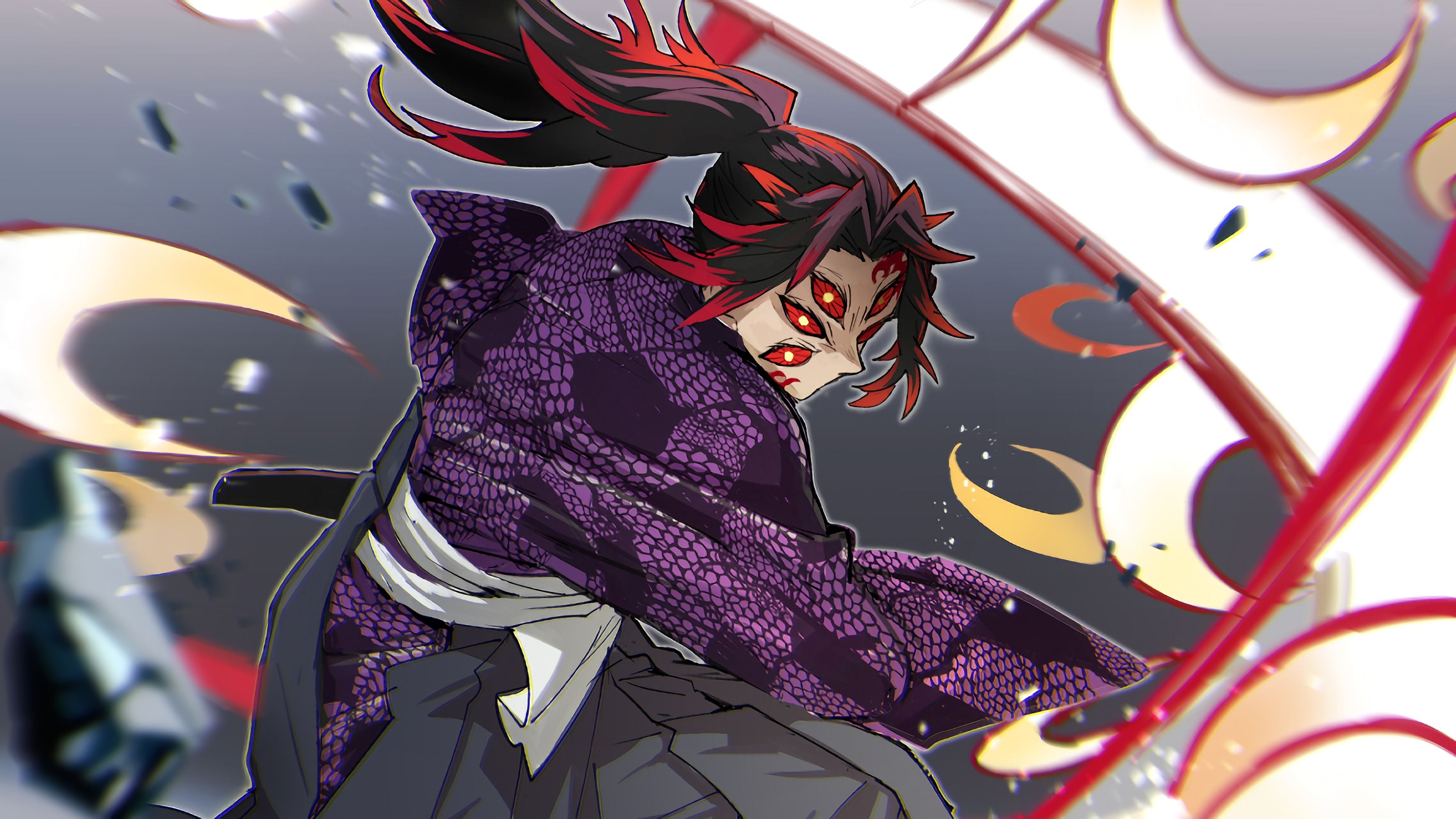 3840x2160 Kokushibo Deskk Wallpaper