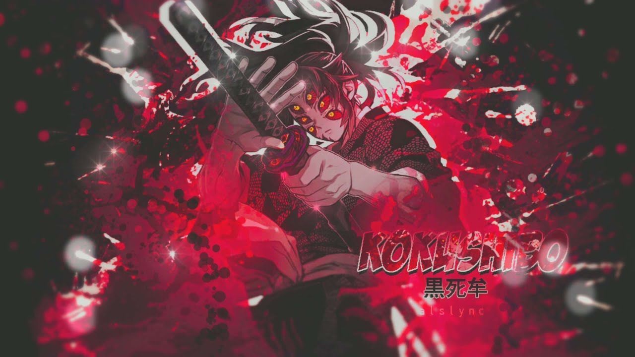 1280x720 黒死牟. Kokushibo Wallpaper live 4K