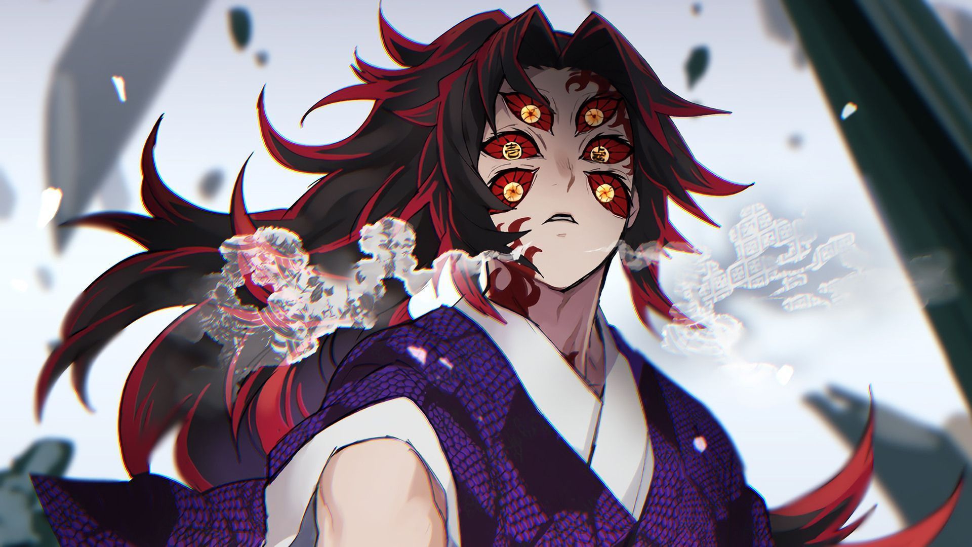 1920x1080 Kokushibo Upper Moon One Kimetsu no