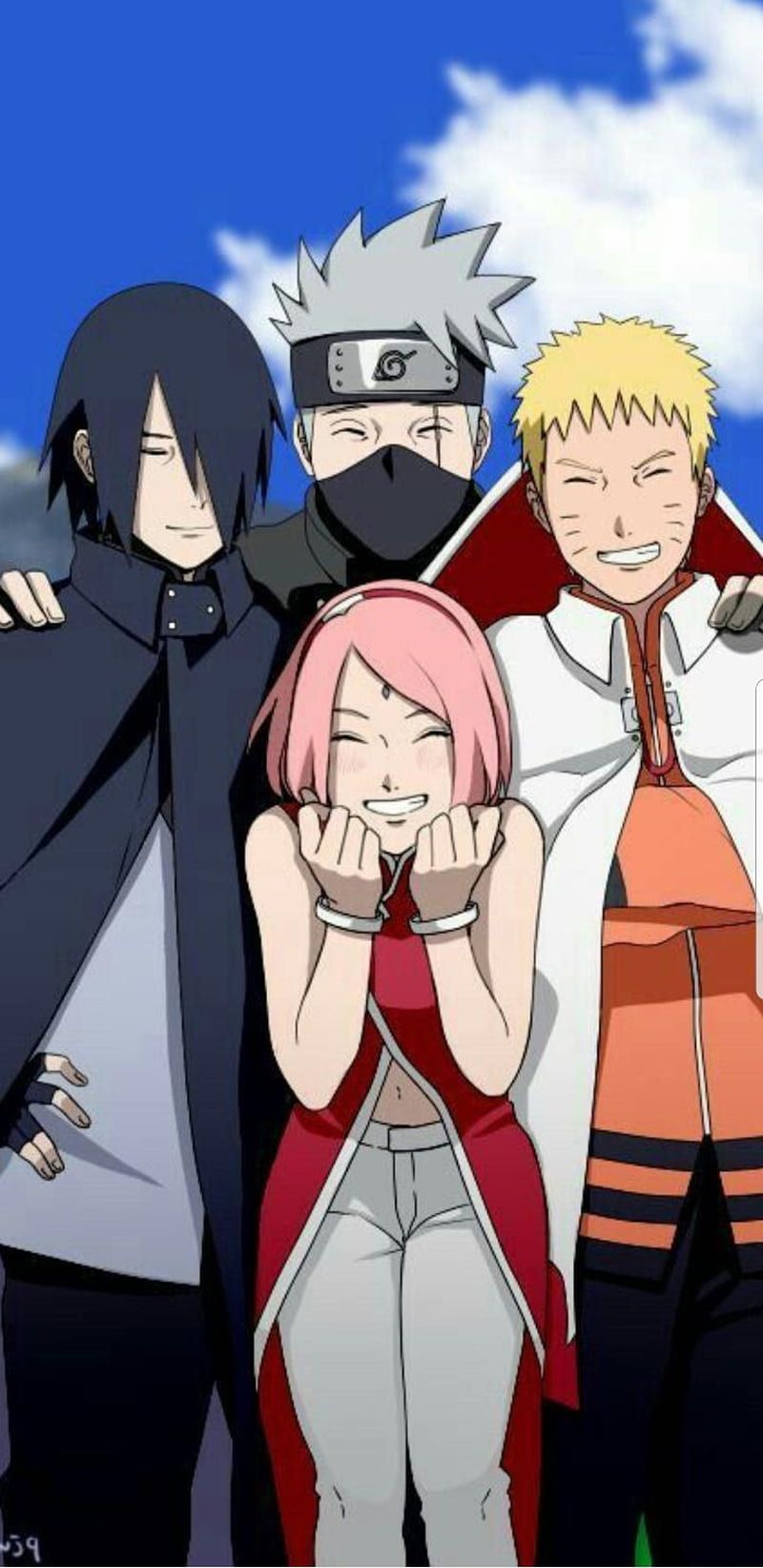 800x1644 anime, naruto, HD phone wallpaper