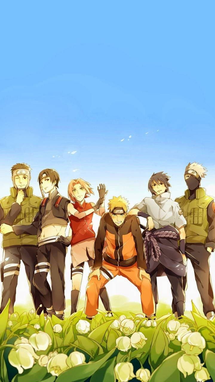 720x1280 All Team 7 Naruto iPhone Wallpaper