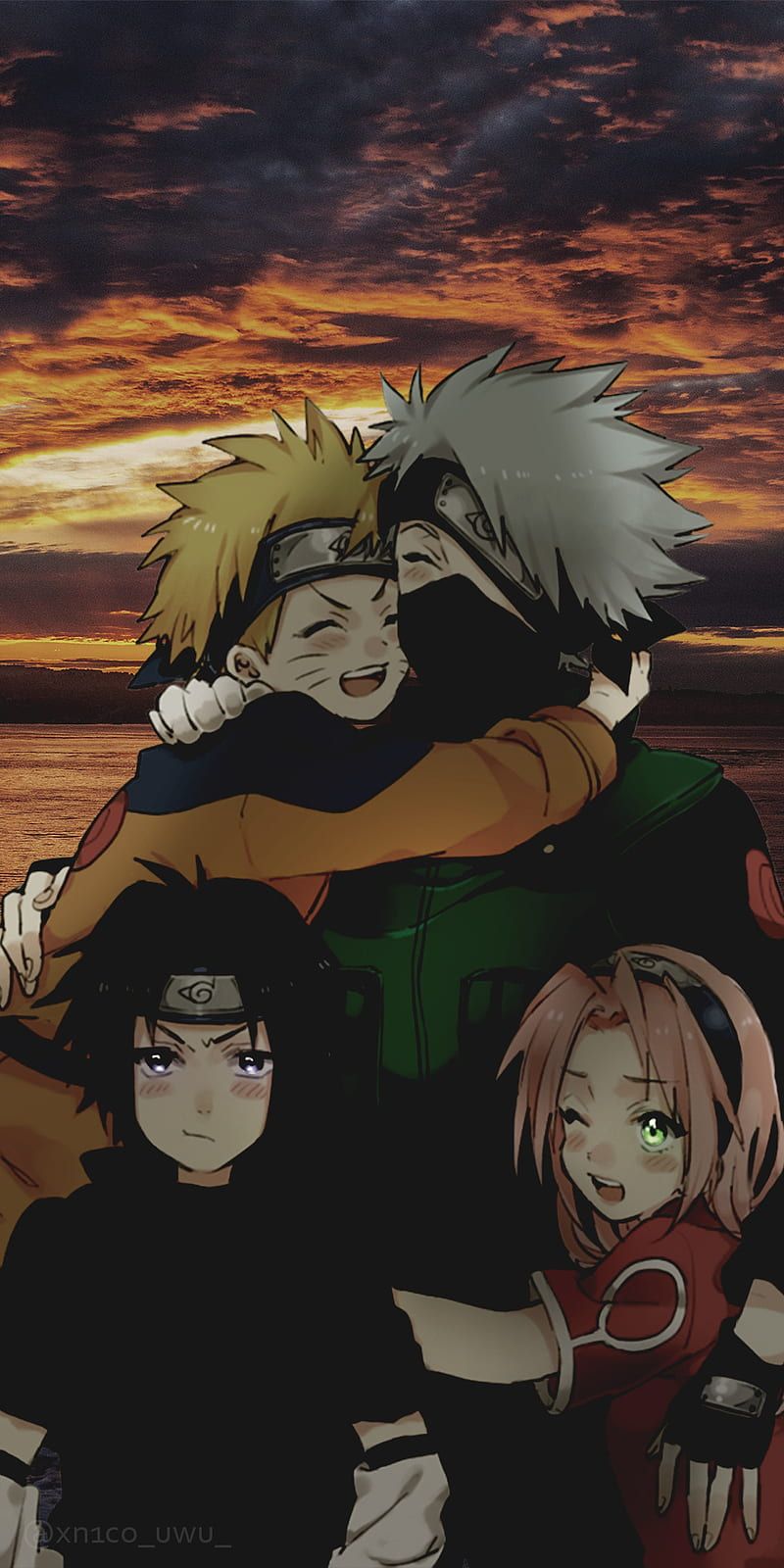 800x1600 HD team 7 beach wallpaper
