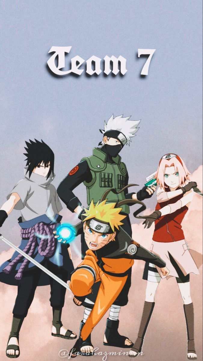 675x1200 Naruto ) Team 7